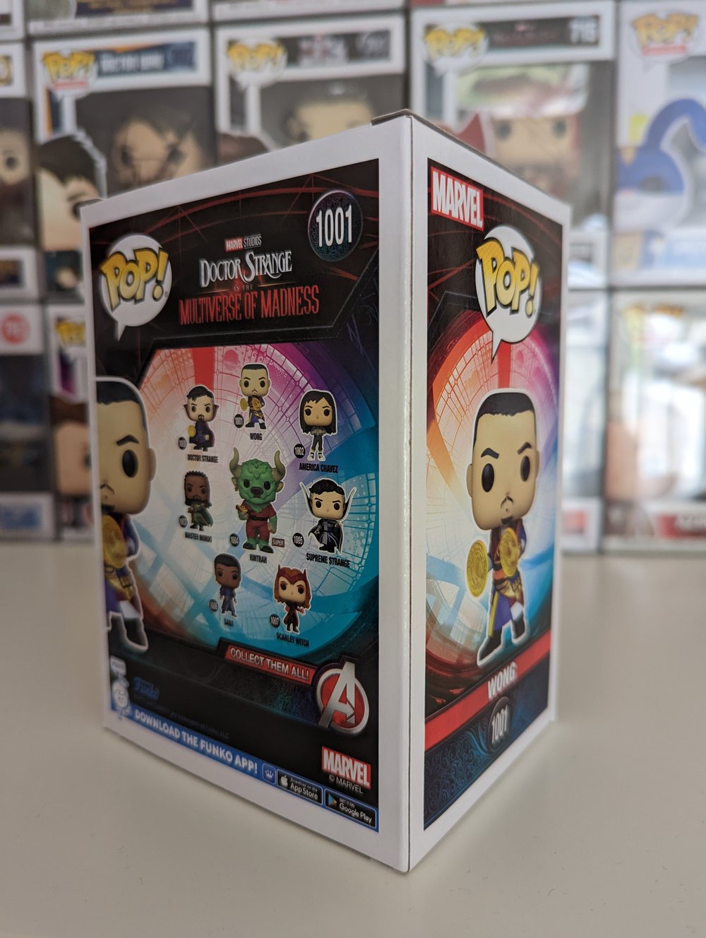Benedict Wong Signed Dr Strange Funko Pop