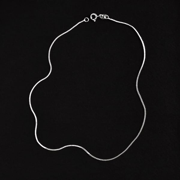 Image of Silver Boa silver chain necklace