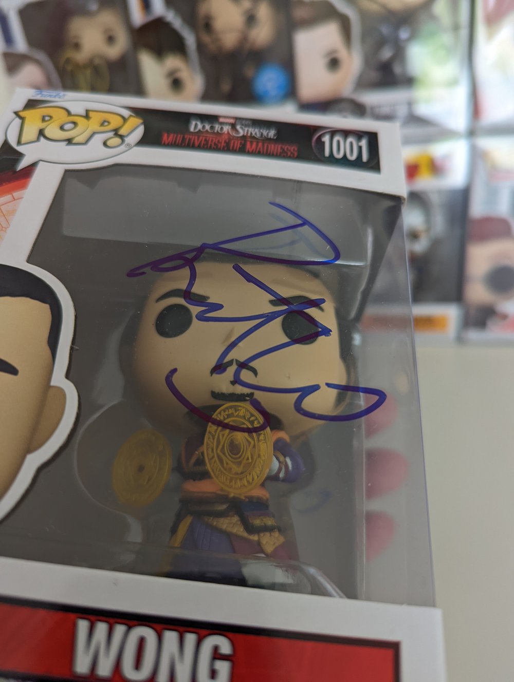 Marvel Benedict Wong Doctor Strange Signed Pop