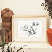 Image 2 of "Madame Bovary" print