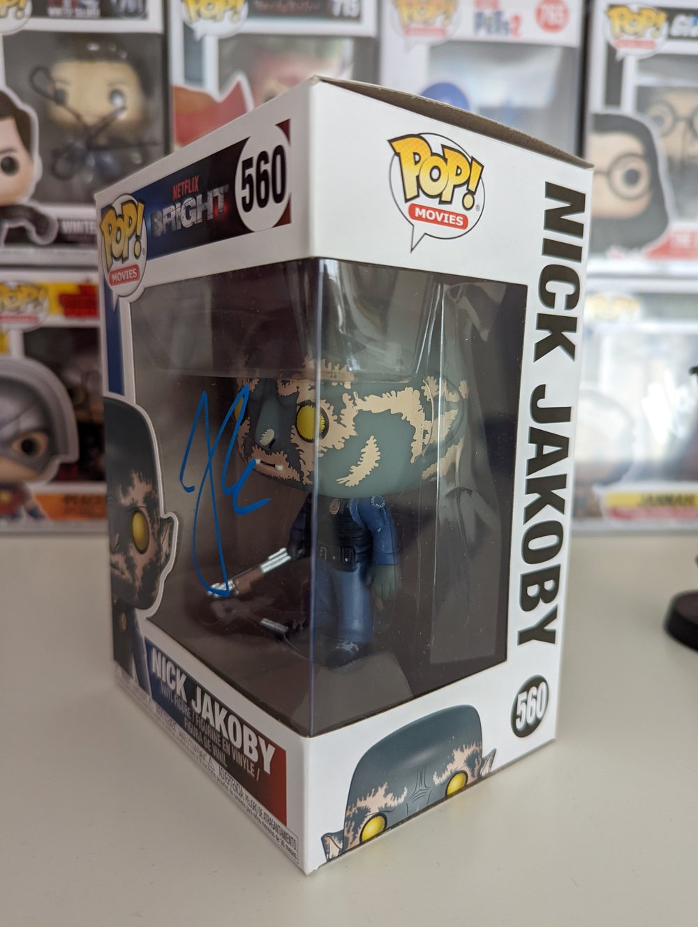 Bright Joel Edgerton Signed Nick Jakoby Pop