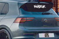 Invade UK Large Sticker