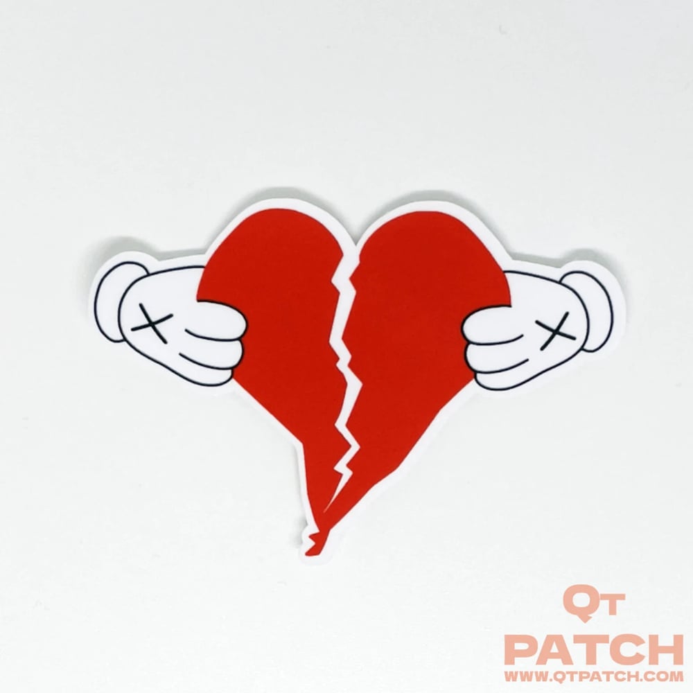 808's & Heartbreak Heartbreak Waterproof Sticker