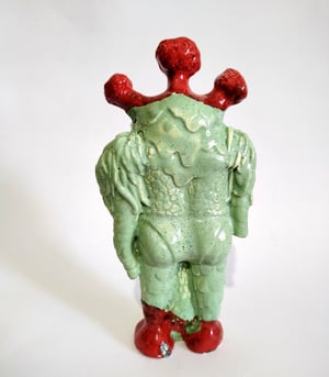 Image of The Amphibia Ignivomus Ceramic Toy