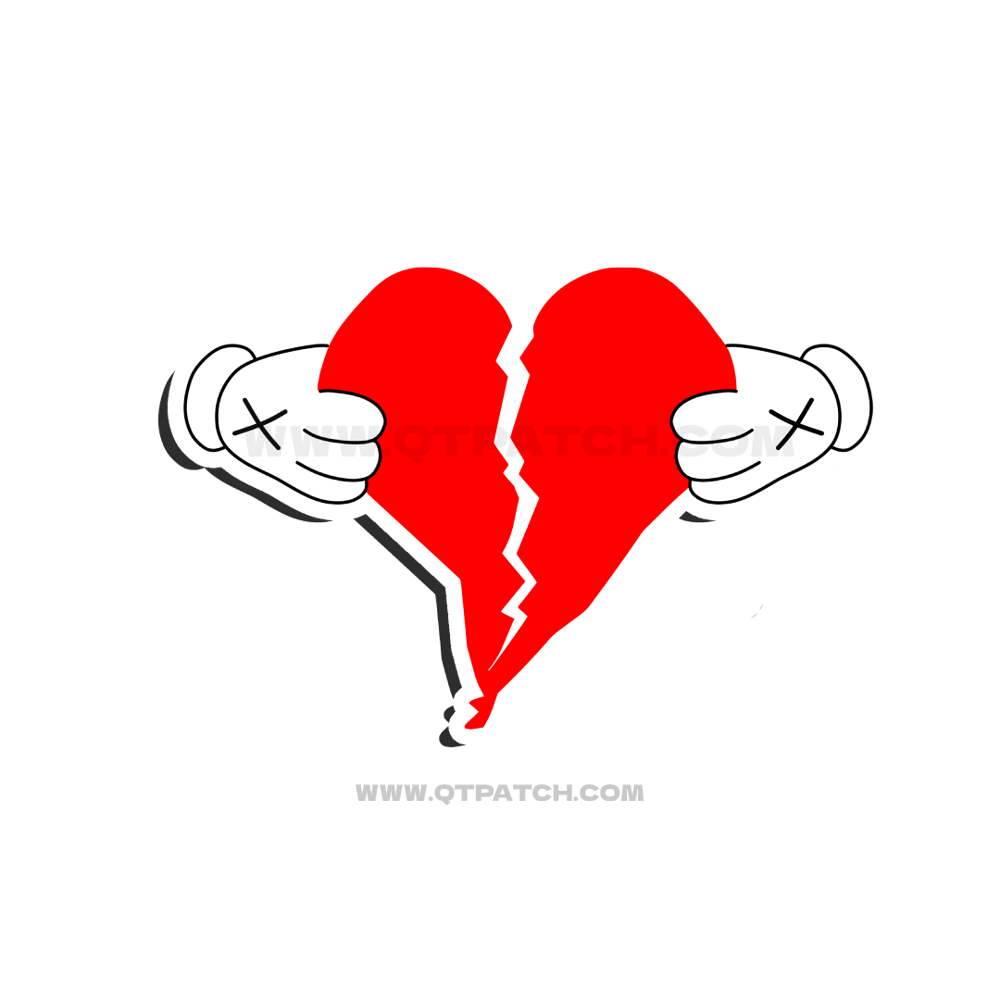 808's & Heartbreak Heartbreak Waterproof Sticker