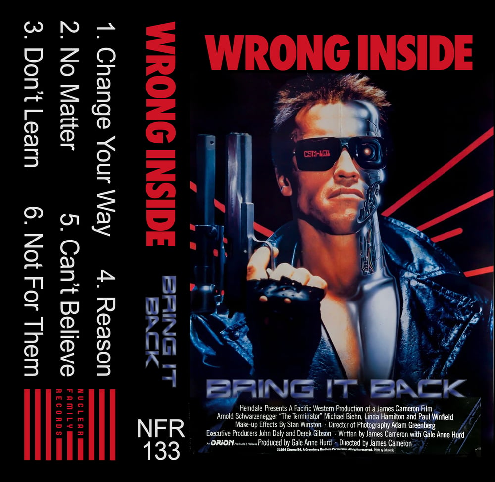 Image of NFR133 - Wrong Inside "Bring It Back" Cassette