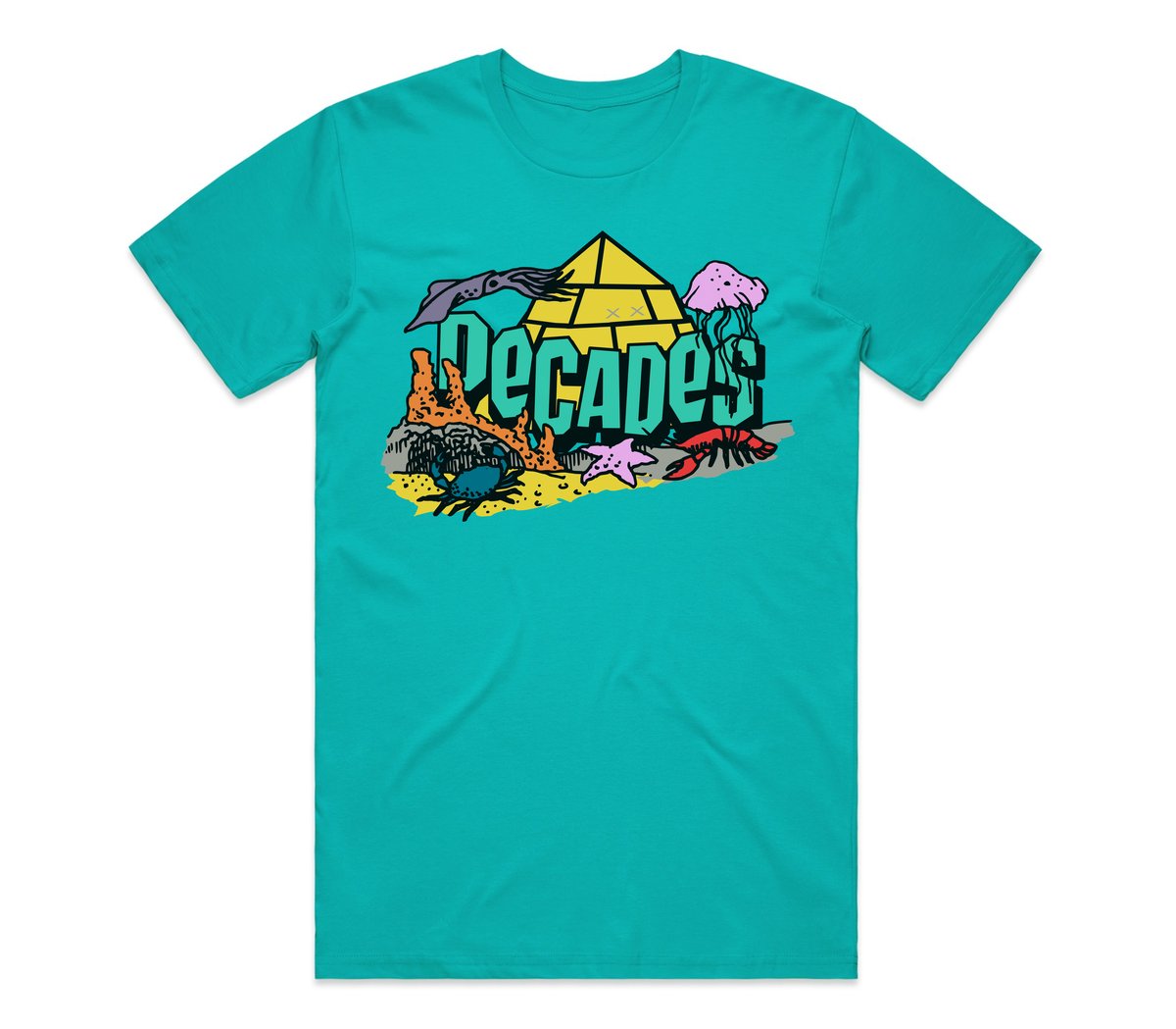 Image of Under The Sea Tee teal 