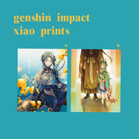 Image 1 of GENSHIN IMPACT - XIAO PRINTS