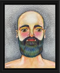 Image 2 of Bearded Man REPRODUCTION Gallery Canvas Wrap