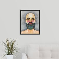 Image 5 of Bearded Man REPRODUCTION Gallery Canvas Wrap