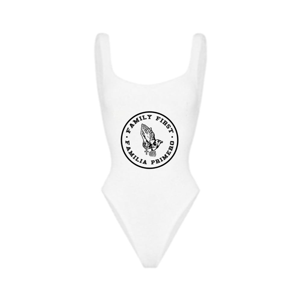 Image of “Family First” Woman’s One-piece