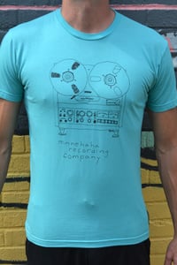 MRC Tape Machine Shirt, Tahiti Blue