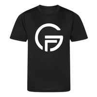 Image 1 of Big logo Tee Black