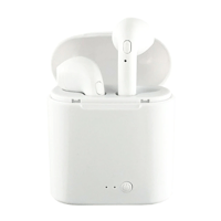 I7 Wireless Sport Headphones Bluetooth with Charging Box (White)