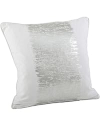 Image 2 of Collection Metallic Banded Design pillow cover 20x20(1unit only)