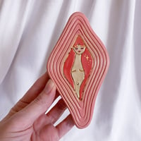 Image 1 of Small Vulva Plate / Incense Holder