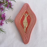 Image 3 of Small Vulva Plate / Incense Holder