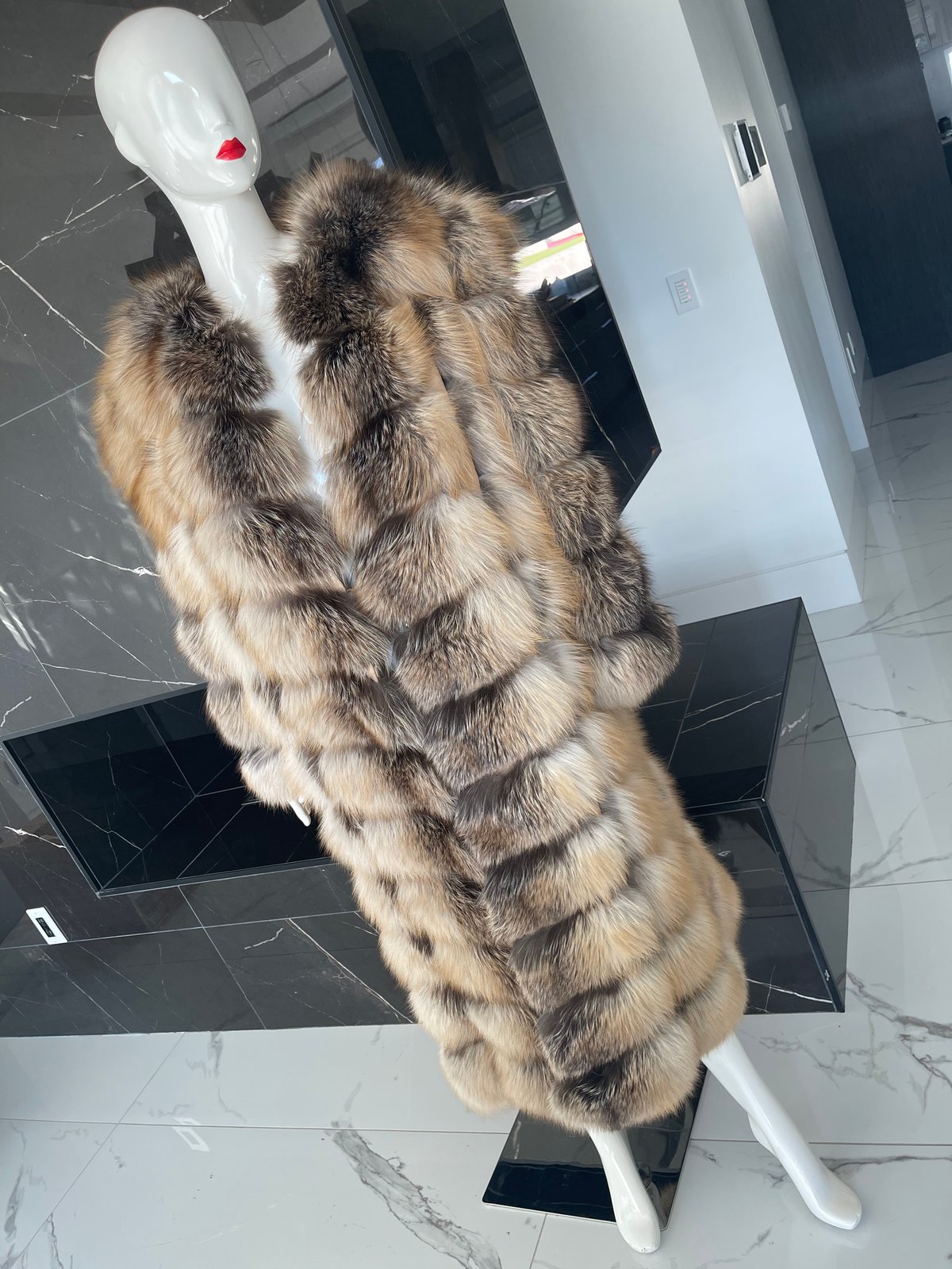 slim teddy coat
