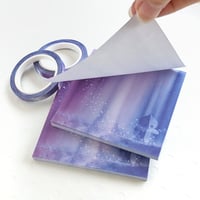 Image 2 of Mystical Van Washi Tape & Memo Pad Set