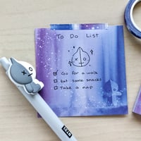 Image 3 of Mystical Van Washi Tape & Memo Pad Set