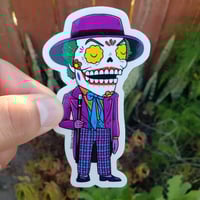Joker-Jack Calavera Vinyl Sticker