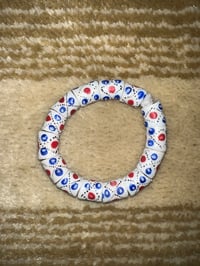 Red & White- Trade Bead Bracelet