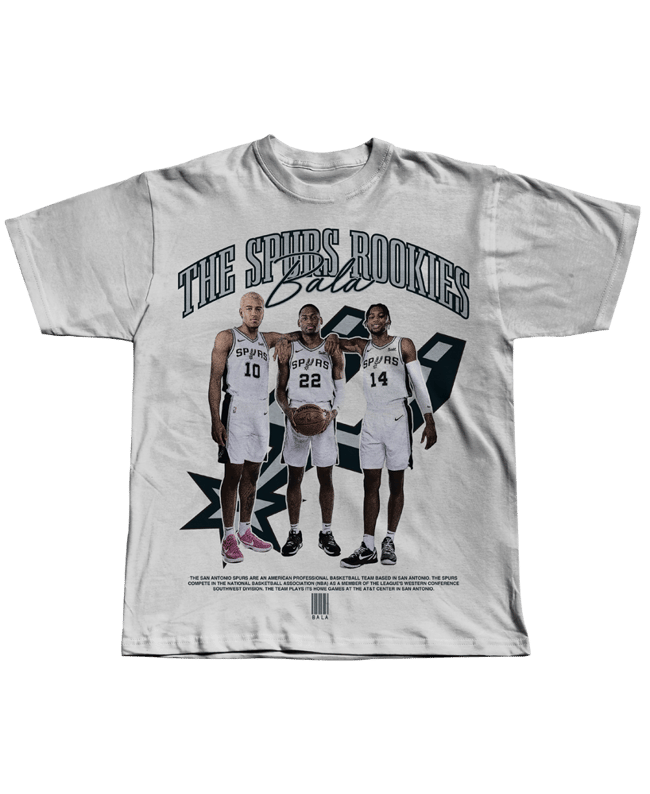 Spurs Rookies Trio T Shirt Bala