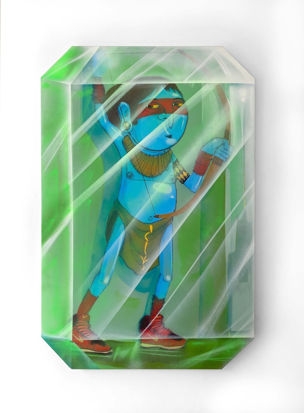 Image of ‘Power Emerald’ (2022) by CRANIO