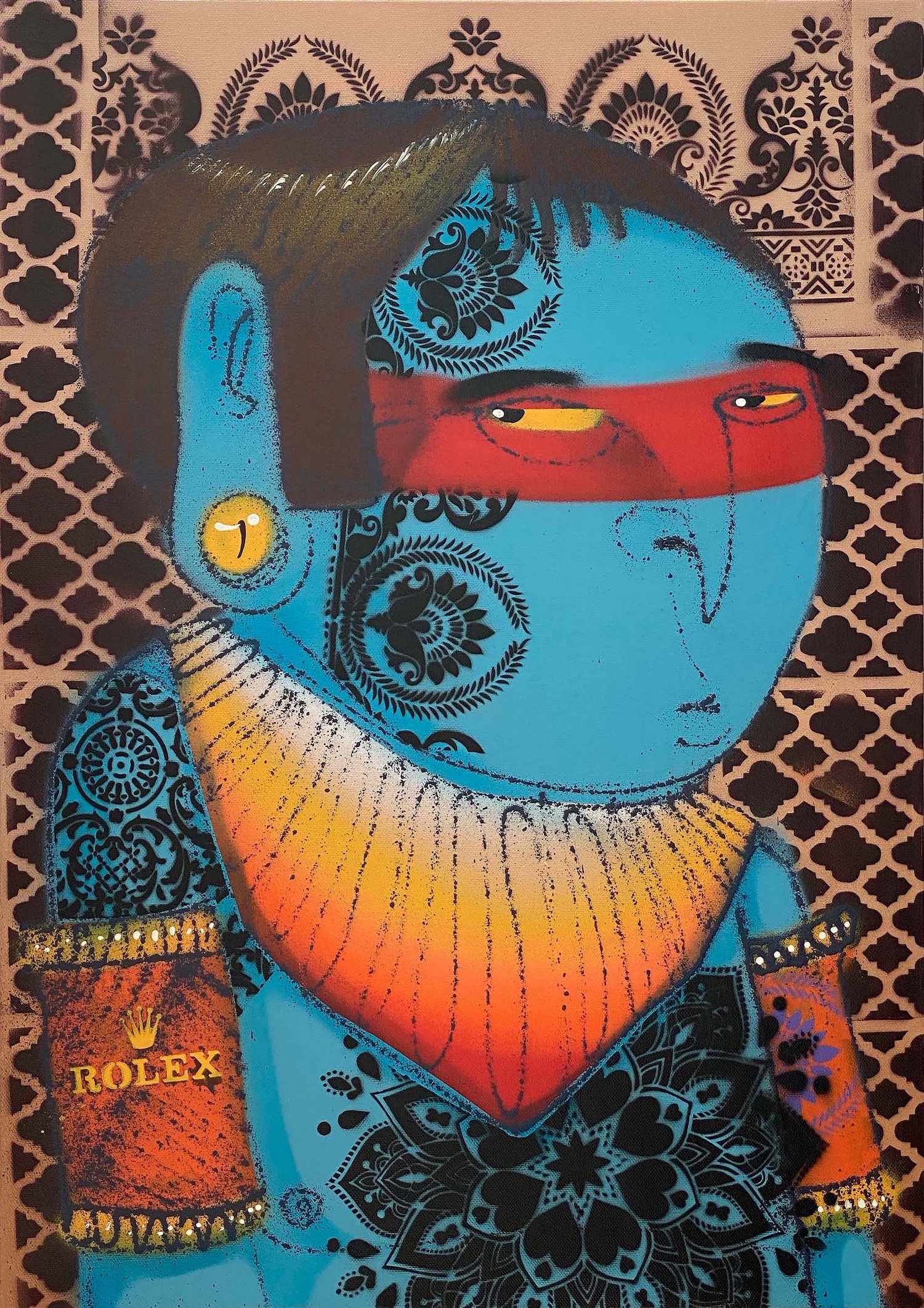 Image of ‘Warriors III’ (2022) by CRANIO