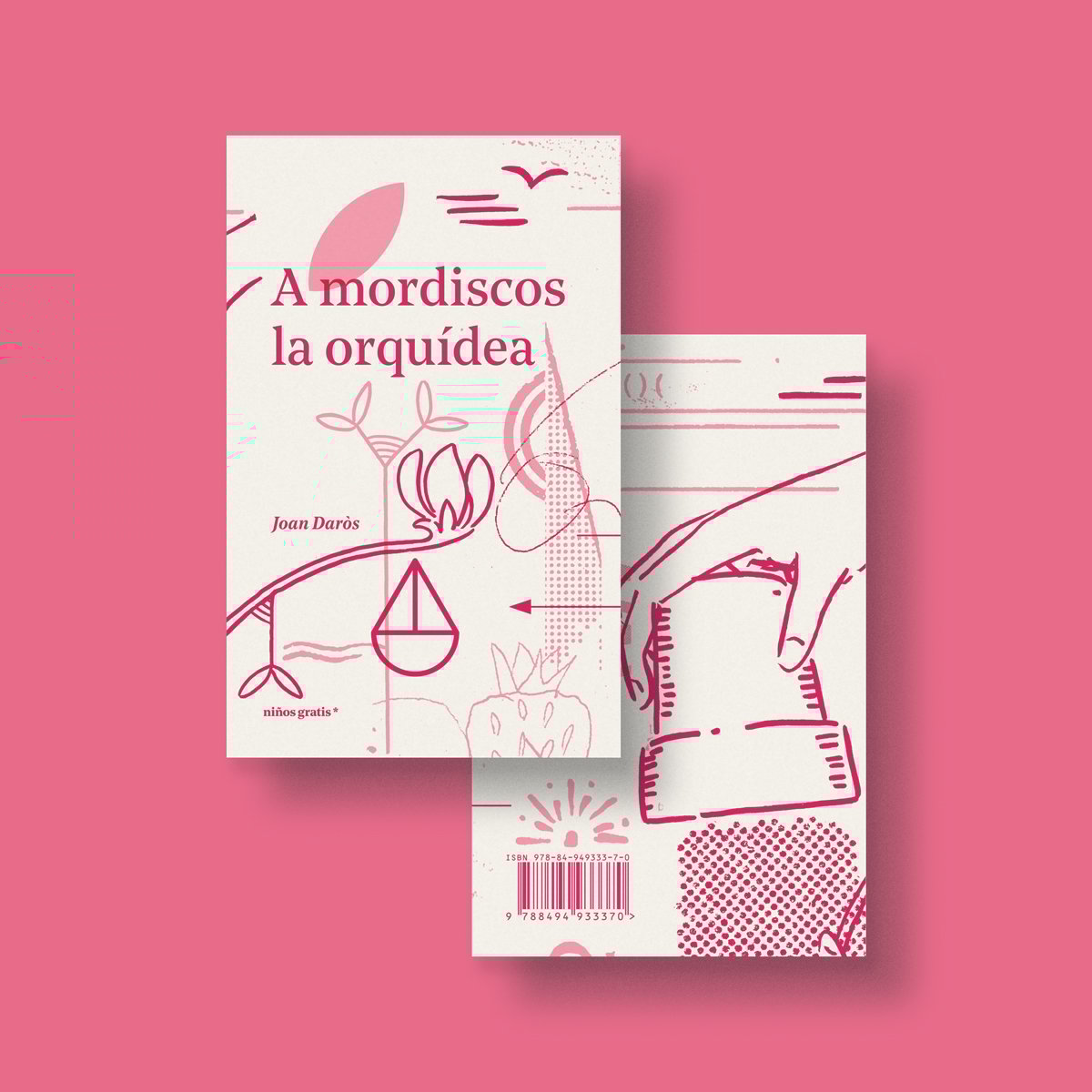 Image of A mordiscos la orquídea