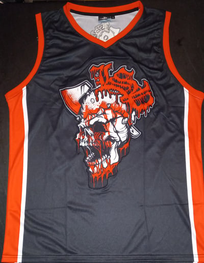 Image of LSP  : AXE N SKULL Basketball Jersey 