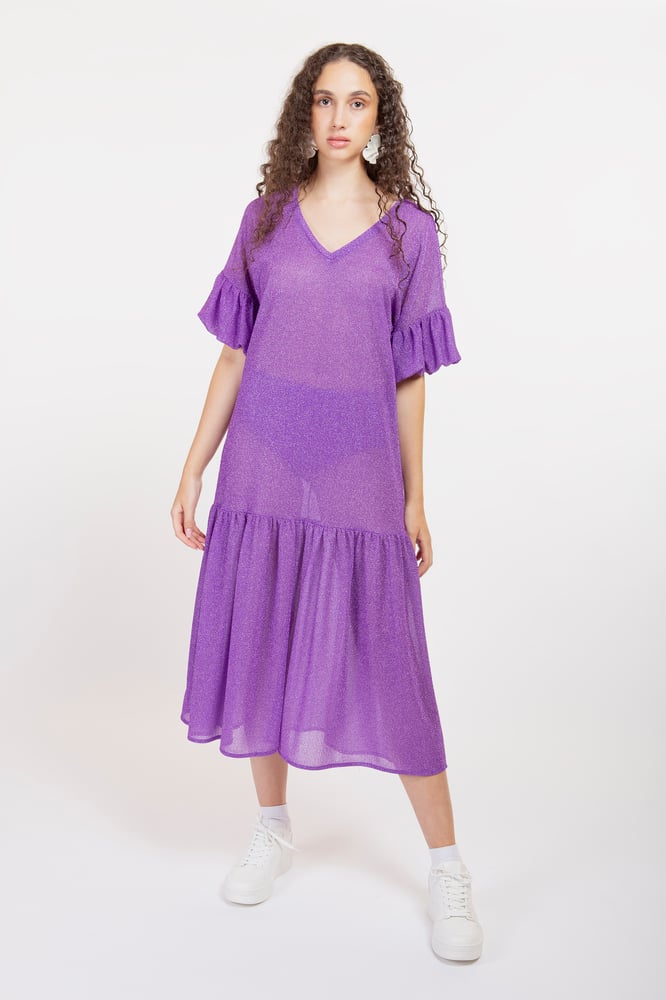 Image of ABITO AURA LUREX VIOLA €189 - 70%