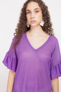 Image 4 of ABITO AURA LUREX VIOLA €189 - 50%