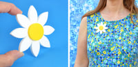 Image 5 of White Daisy Necklaces and Brooch