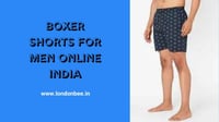 Boxer Shorts for Men Online
