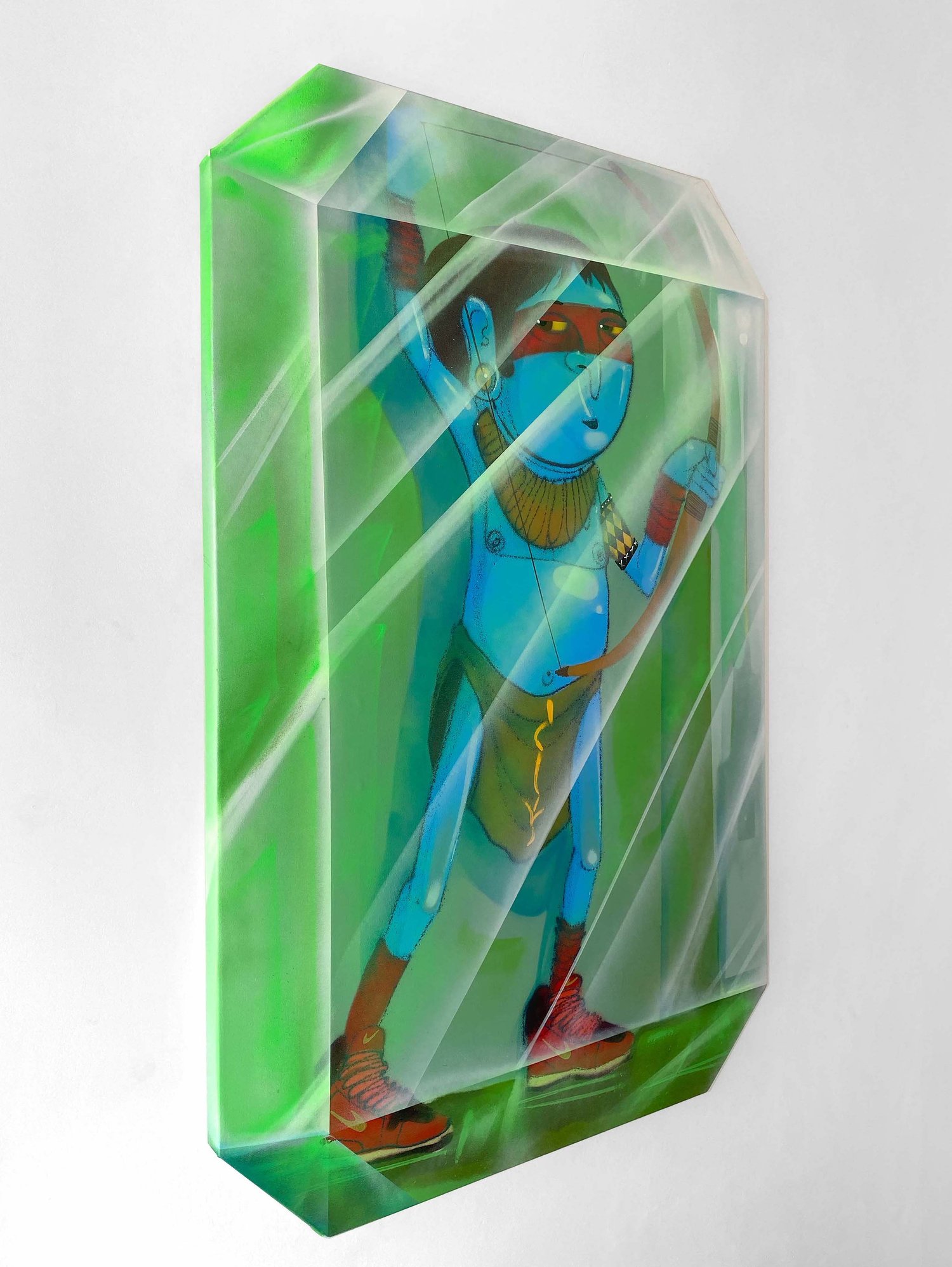 Image of ‘Power Emerald’ (2022) by CRANIO
