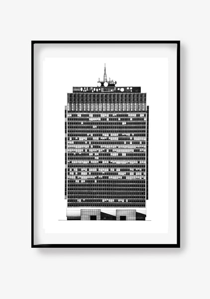 Image of City Tower. Manchester (ORIGINAL)