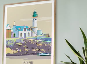 Île de Sein, phare de Men Brial