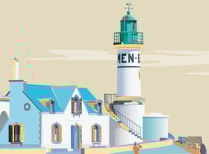 Île de Sein, phare de Men Brial