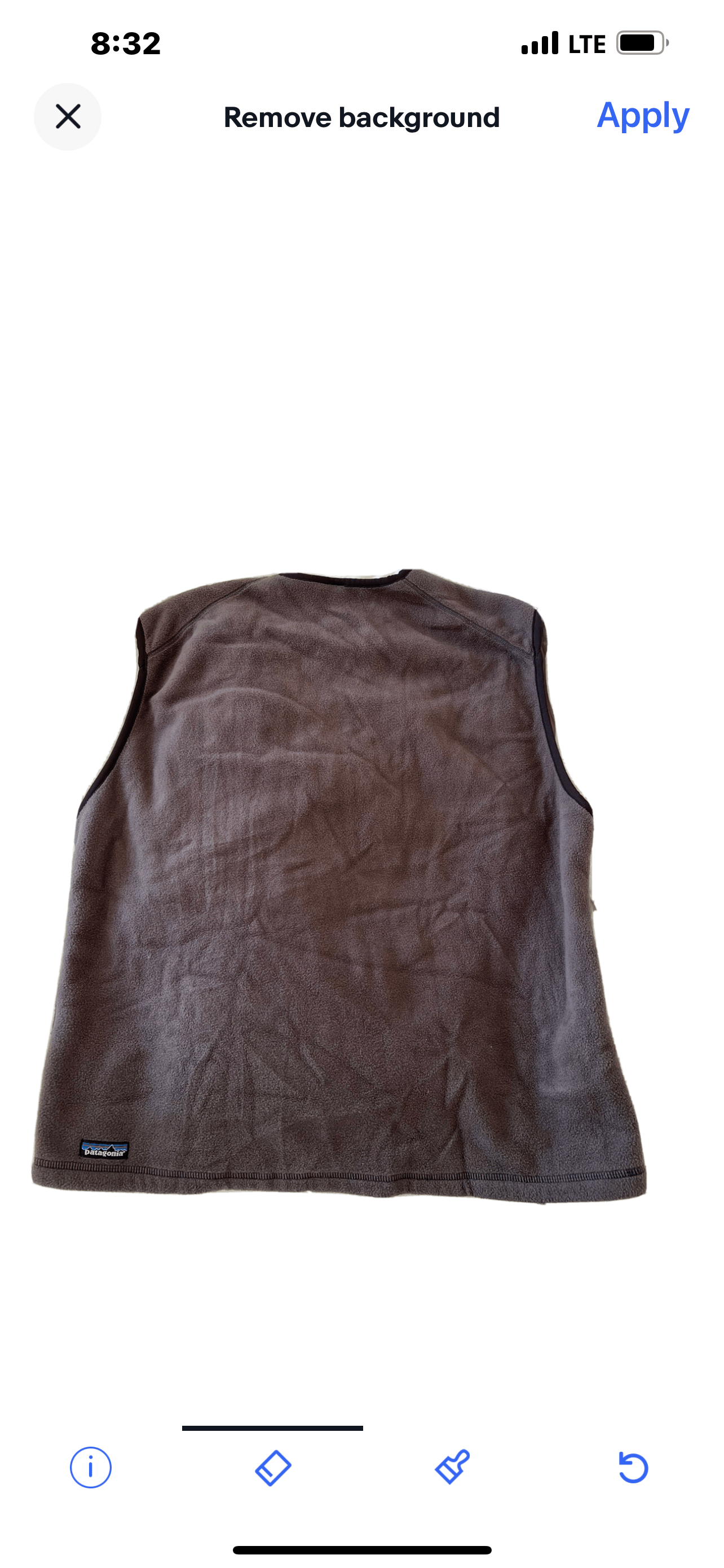 Image of Mens Vintage Patagonia Simple Vest Large 