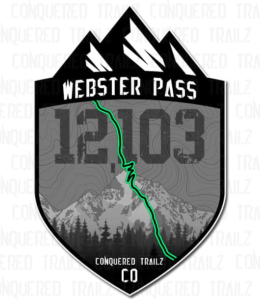 Image of "Webster Pass" Trail Badge