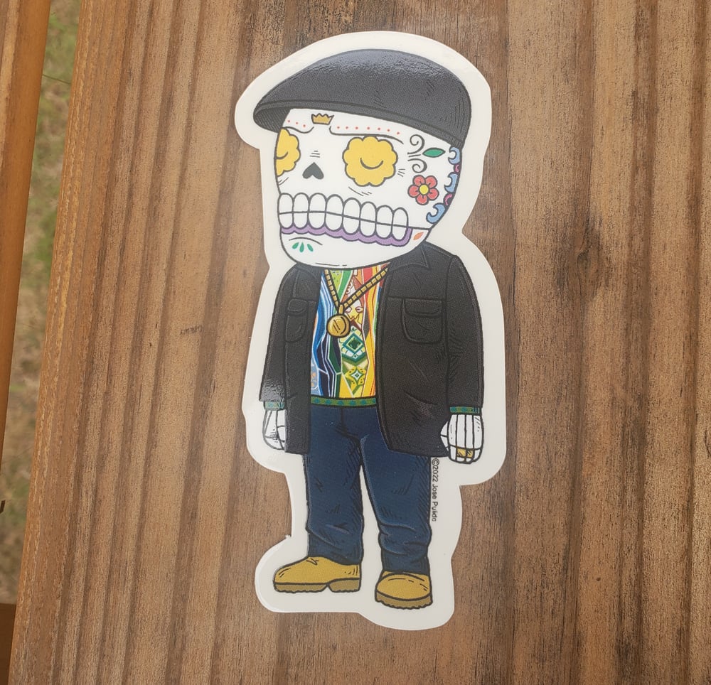 Notorious Calavera Vinyl Sticker