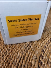 Image 1 of Sweet Golden Pine Tea~ bagged & loose