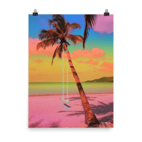 Image 1 of Large Poster: "Palm Swings"