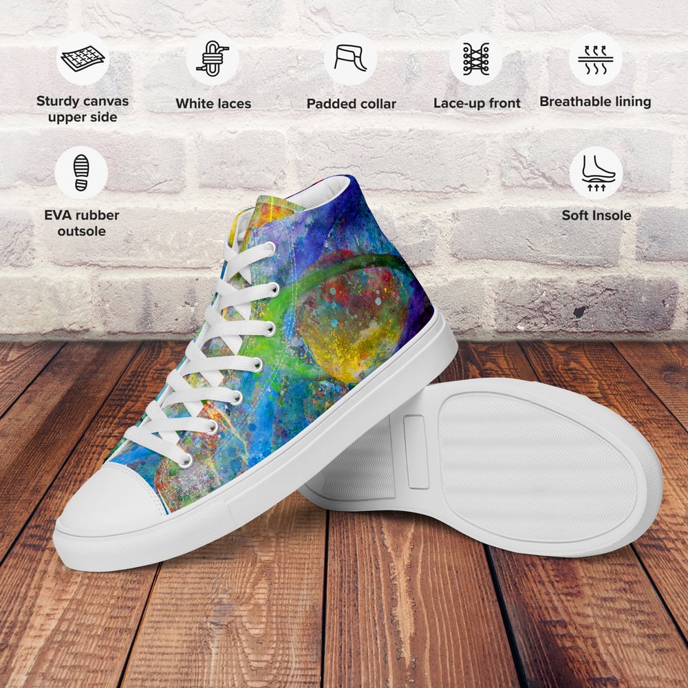 Image of Men's High Tops - "I Suppose We Should Go for a Walk..."