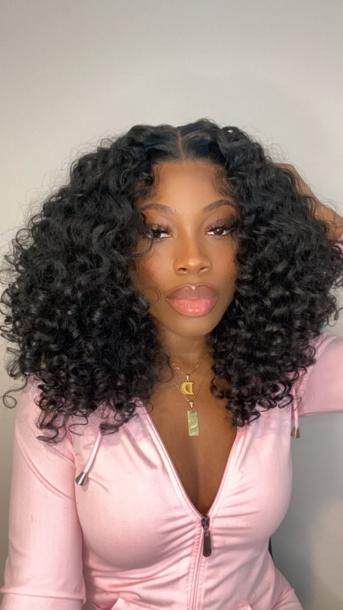 Curly Bob Wig | MonaeBee Collection