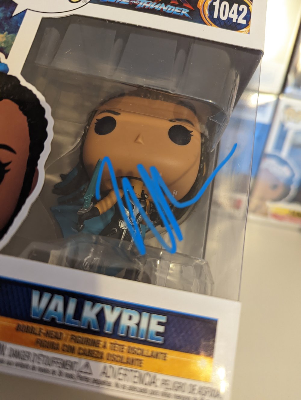 Tessa Thompson Signed Thor Love and Thunder Pop