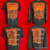 Image of Officially Licensed Deeds of Flesh "The War Machine Runs Long" Cover Art Short/Long Sleeves Shirts!!
