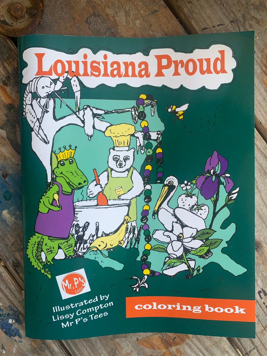 Image of Louisiana Proud Coloring Book