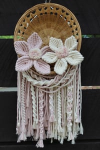 Image 1 of Pastel Flower Basket